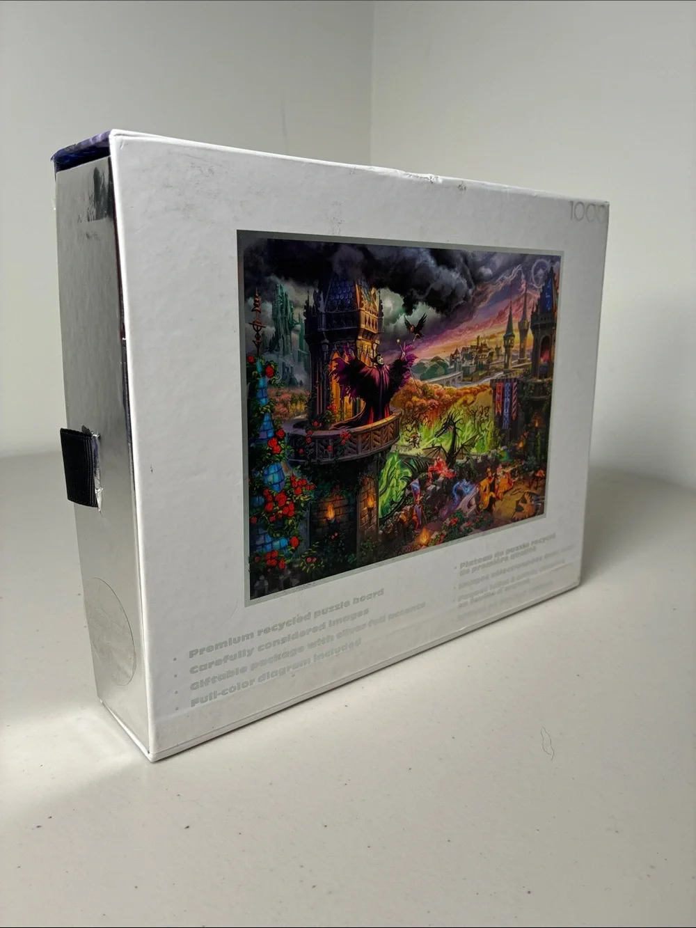 Thomas Kinkade Purple & Green Maleficent Fantasy Puzzle
